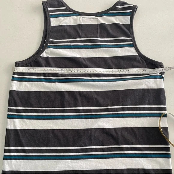Rumors Original Stripes Tank Top Men’s size Large - Picture 7 of 11